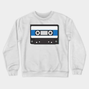 Retro Music Cassette Tape Crewneck Sweatshirt